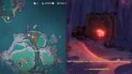 Break the box in Nothing Passage to start the quest (Image via HoYoverse)